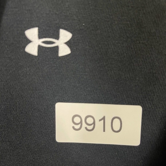 Under Armour Womens M Rival Fleece Mesh‎ Hoodie Black 1/4 Snap - Picture 11 of 11
